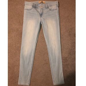 Hollister jean leggings. Regular length size 9